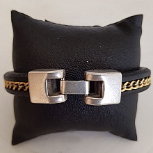 Fermoir crochet zamak pour cuir 10 mm R&eacute;galiz