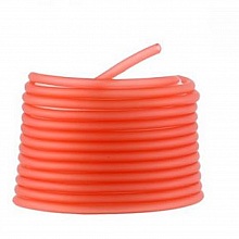 1 m&egrave;tre cordon Pvc Creux 3 mm Rouge Clair