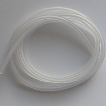 1 m&egrave;tre cordon Pvc Creux 5 mm Blanc
