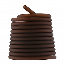 1 m&egrave;tre cordon Pvc Creux 6,5 mm Caramel