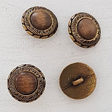 Bouton N&deg;15 de 15 mm Rond