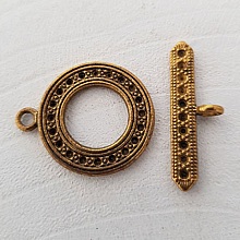 Fermoir Toggle Motif Rond N&deg;20