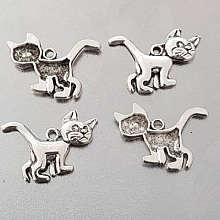 Breloque Chat N&deg;21 x 10 pi&egrave;ces