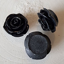 Fleur Synth&eacute;tique N&deg;02-08 noir