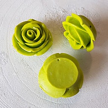 Fleur Synth&eacute;tique N&deg;03-09 vert fonc&eacute;