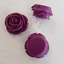 Fleur Synth&eacute;tique N&deg;03-18 violet fonc&eacute;