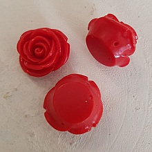 Fleur Synth&eacute;tique N&deg;03-21 rouge