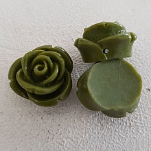 Fleur Synth&eacute;tique 13 mm N&deg;01-09 Kaki
