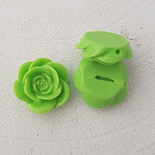Fleur Synth&eacute;tique 17 mm N&deg;04-24 Vert clair