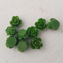 Fleur Synth&eacute;tique 09 mm N&deg;01-25 Vert fonc&eacute;