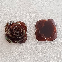 Fleur Synth&eacute;tique 20 mm N&deg;05-16 Marron