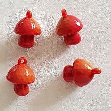 Pendentif Champignon bi-couleur N&deg;02