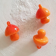 Pendentif Champignon bi-couleur N&deg;03