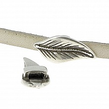 Passant 5 mm en Zamak N&deg;05 Argent