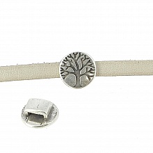 Passant 5 mm en Zamak N&deg;06 Argent