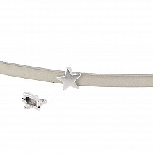 Passant 5 mm en Zamak N&deg;07 Argent
