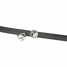 Passant 06 mm en Zamak N&deg;10 Argent