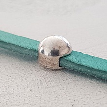 Passant 06 mm en Zamak N&deg;13 Argent