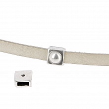 Passant 06 mm en Zamak N&deg;16 Argent