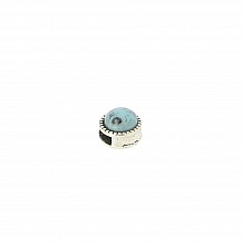 Passant 06 mm en Zamak N&deg;21 Argent