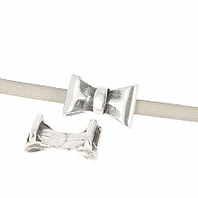 Passant 10 mm en Zamak N&deg;13 Argent