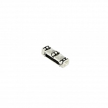 Passant 10 mm en Zamak N&deg;29 Argent