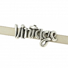 Passant 10 mm en Zamak N&deg;50 Argent