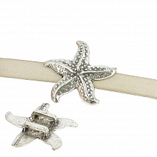 Passant 10 mm en Zamak N&deg;51 Argent