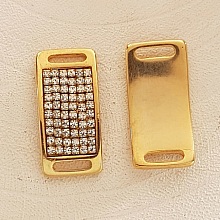 Passant 10 mm en Zamak N&deg;56 Dor&eacute;