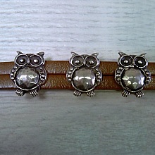 Passant 10 mm en Zamak N&deg;57 Argent