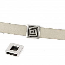 Passant 13 mm en Zamak N&deg;04 Argent