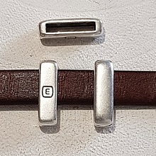 Passant 13 mm en Zamak N&deg;06 Argent