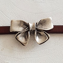 Passant 13 mm en Zamak N&deg;19 Argent