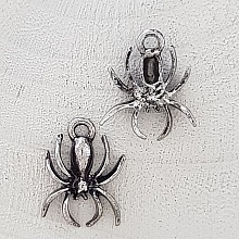 Breloque Araign&eacute;e N&deg;01 Argent