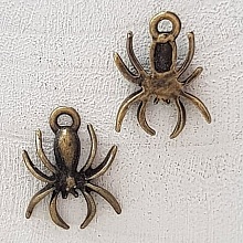 Breloque Araign&eacute;e N&deg;01 Bronze