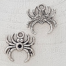 Breloque Araign&eacute;e N&deg;03 Argent