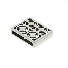 Passant 20 mm en Zamak N&deg;01 Argent