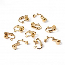 Support Boucle d'oreille Clip N&deg;04-02 x 5 Paires