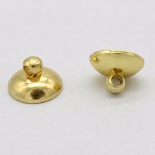 10 Coupelles pour Boules en verre ronde N&deg;06.