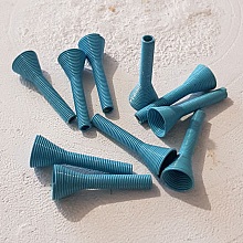 Coupelle C&ocirc;ne calotte Spirale N&deg;03 X 2 P-Couleur N&deg;01.