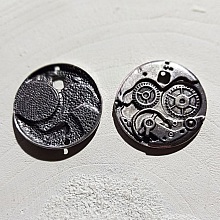 Breloque M&eacute;canisme Horloge N&deg;04