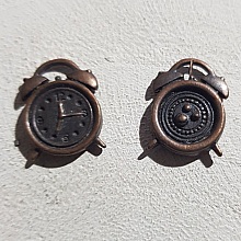 Breloque M&eacute;canisme Horloge N&deg;09 Cuivre