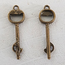 Breloque Clef N&deg;10 Bronze