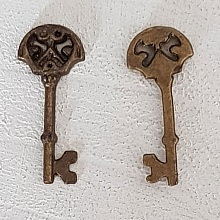 Breloque Clef N&deg;16 Bronze