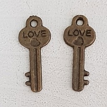 Breloque Clef N&deg;17 Bronze