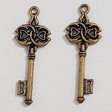 Breloque Clef N&deg;30 Bronze