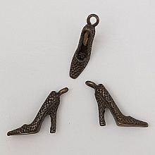 Breloque Chaussure N&deg;21 Cuivre