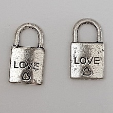 Breloque cadenas serrure N&deg;06