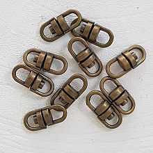 Portes-cl&eacute; rotatif Bronze