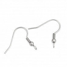 Support Boucle d'oreille Hame&ccedil;on Acier Inoxydable N&deg;03 x 5 paires